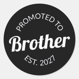 Sticker Rond Promu Frère Est 2027 Grand Frère I