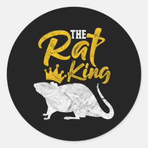 Sticker Rond Propriétaire du Rat King