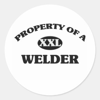 Sticker Rond Propriété d'un SOUTENEUR