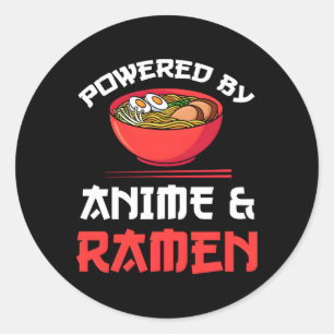 Sticker Rond Propulsé Par Anime Ra Merchandise