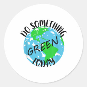 Sticker Rond Protection De La Nature, Climatisation Chauffage, 