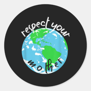 Sticker Rond Protection De La Nature, Climatisation Chauffage, 