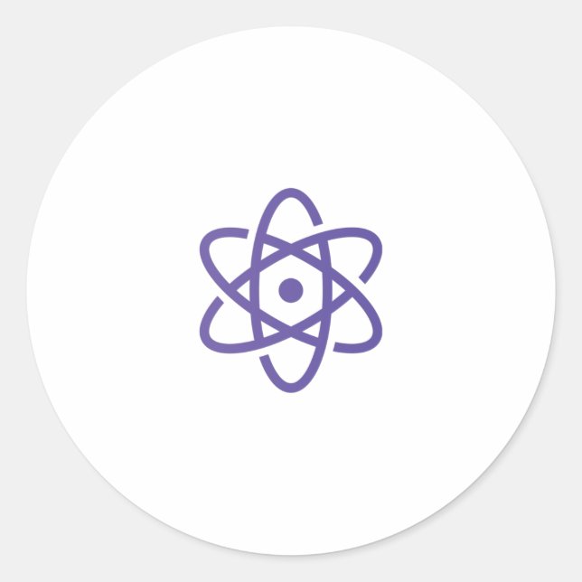 Sticker Rond Proton XPR logo Proton Crypto logo (Devant)