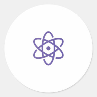 Sticker Rond Proton XPR logo Proton Crypto logo