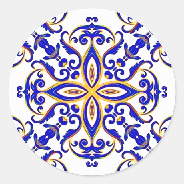 Sticker Rond Provincial français (Devant)