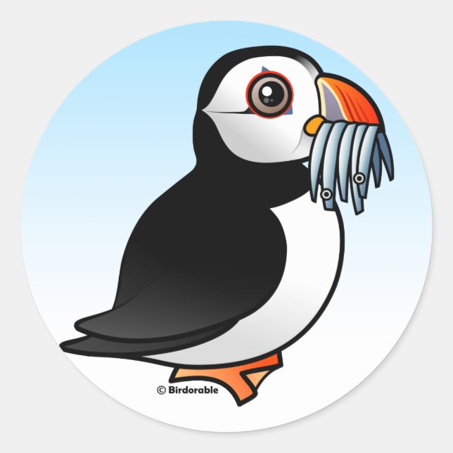 Sticker Rond Prowess Puffin (Devant)
