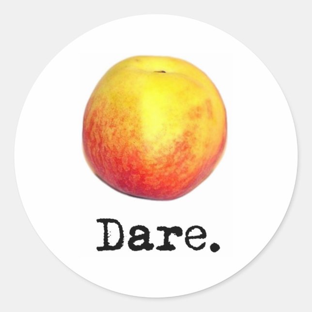 Sticker Rond prufrock. (Devant)