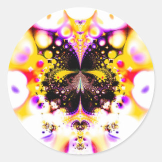 Sticker Rond Psy Fly