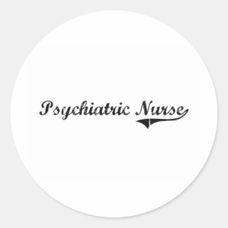 Sticker Rond Psychiatrie Infirmière Professionnelle