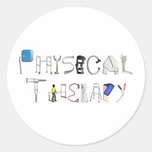 Sticker Rond PT au travail