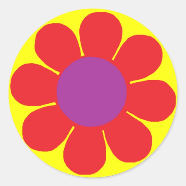 Sticker Rond Puissance de flux (Devant)