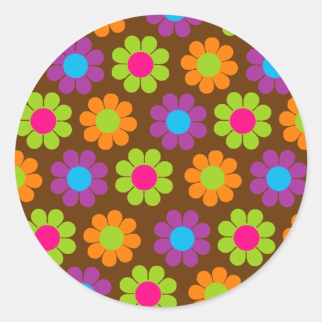 Sticker Rond Puissance de flux (Devant)