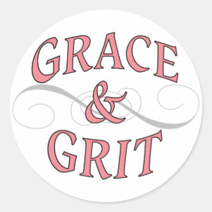 Sticker Rond Puissance des filles Grace & Grit