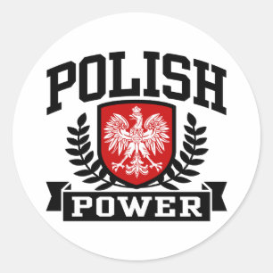 Sticker Rond Puissance polonaise