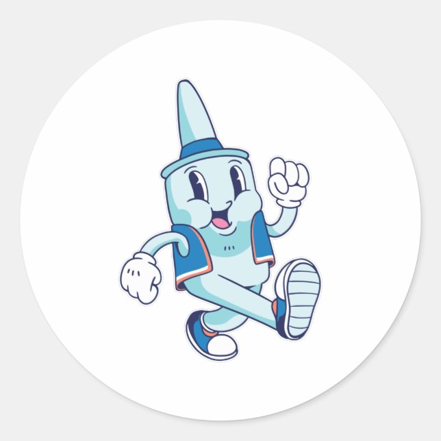 Sticker Rond Pulvérisateur nasal (Devant)