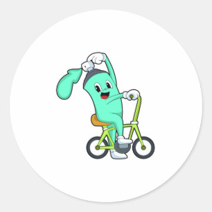 Sticker Rond Pulvériser la boîte à vélo