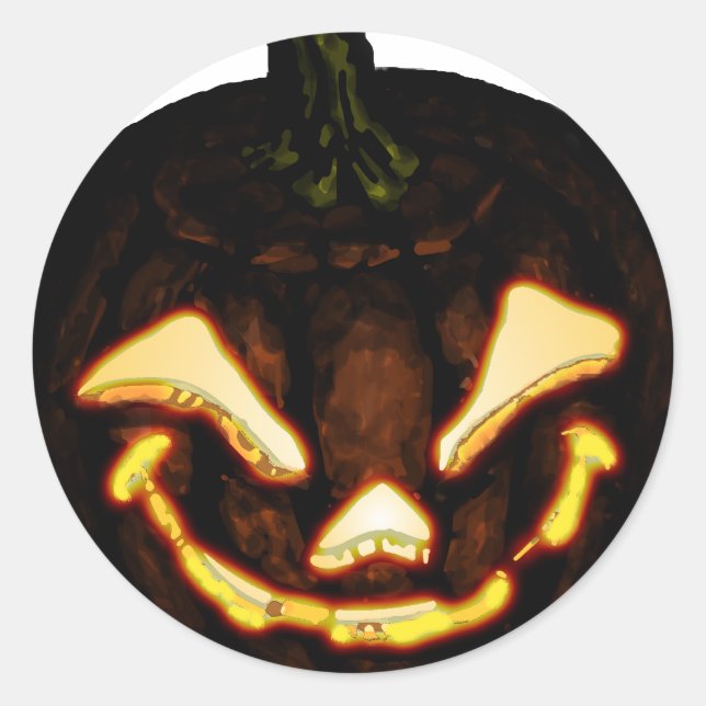 Sticker Rond Pumpkinhead (Devant)
