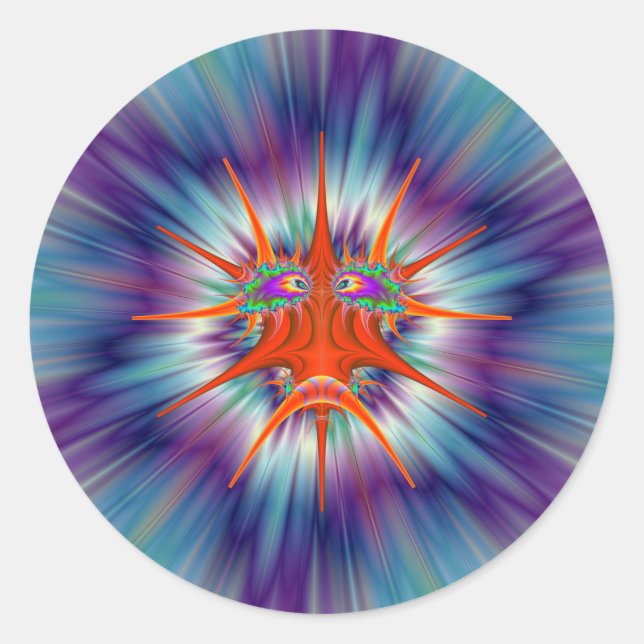 Sticker Rond Punaise Tembusu (Devant)