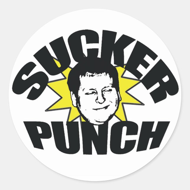 Sticker Rond punch (Devant)