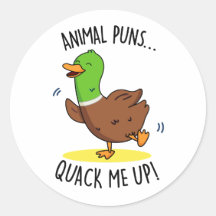 Puns Animaux Me Quack Up Funny Pun Canard