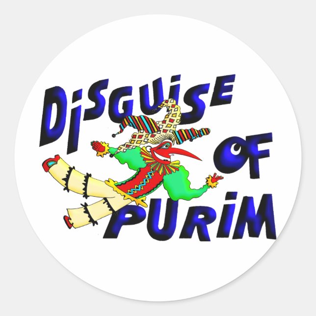 Sticker Rond Purim (Devant)