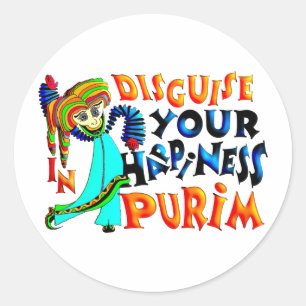 Sticker Rond Purim (homonymie)