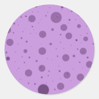 Sticker Rond Purple Dot Chaos