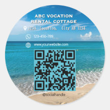 QR Code Beach Élégant Voyage Spa