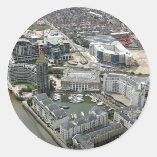 Sticker Rond Quai de Chelsea