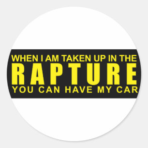 Sticker Rond Quand je suis pris dans l'enchantement…