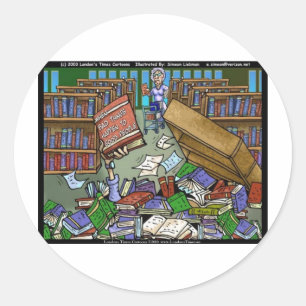 Sticker Rond Quand Les Mauvaises Choses Se Produisent Drôle Cad