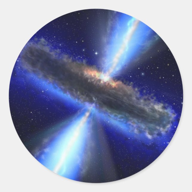 Sticker Rond Quasar (Devant)