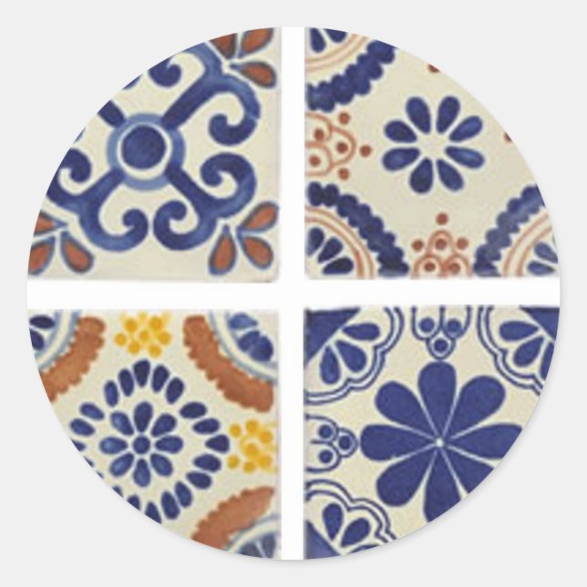 Sticker Rond quatre (Devant)