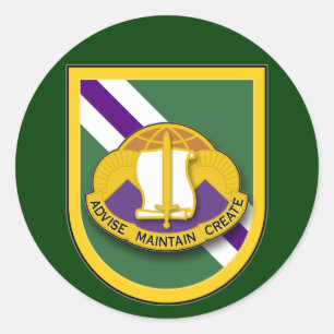 Sticker Rond quatre-vingt-seizième Milliard d'affaires civiles