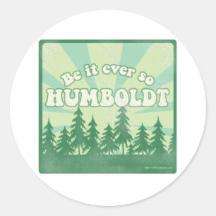 Sticker Rond Que ce soit toujours ainsi Humboldt