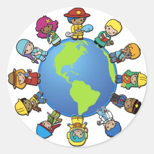 Sticker Rond Que Voulez-Vous Être (Quand Vous Augmentez) ?