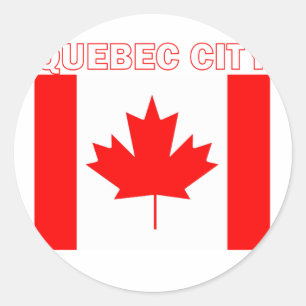 Sticker Rond Québec