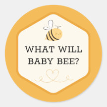 Quel sera le thème Baby Bee Genre Révéler Jaune mi