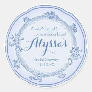 Sticker Rond Quelque chose vieux plat