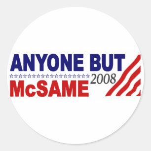 Sticker Rond Quelqu'Un D'Autre Que Mcsame