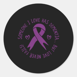 Sticker Rond Quelqu'Un Que J'Aime A Démence Heimerheimer Sensib