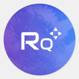 Sticker Rond Quête de Raphael - chaîne Youtube officielle