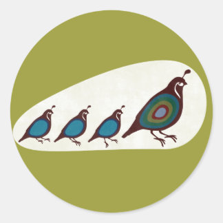 Sticker Rond Queue