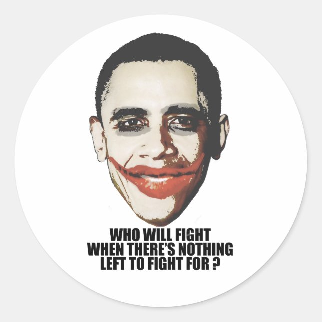 STICKER ROND QUI SE BATTRA (Devant)