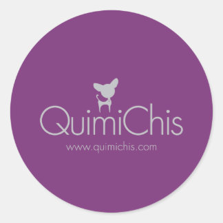 Sticker Rond Quimichis logo