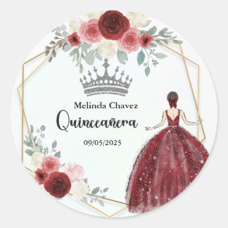 Sticker Rond Quince