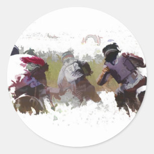 Sticker Rond Racers Dirt-bike