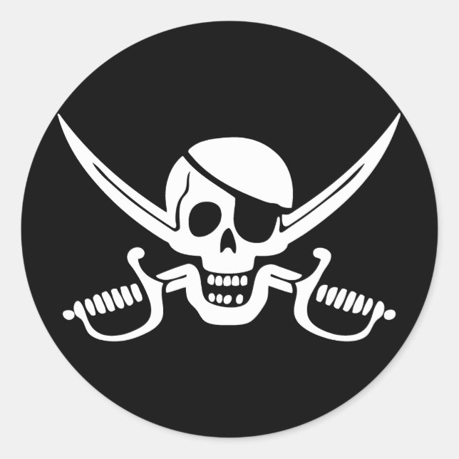 Sticker Rond Rackham II (Devant)