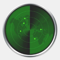 radar de l'armée vintage