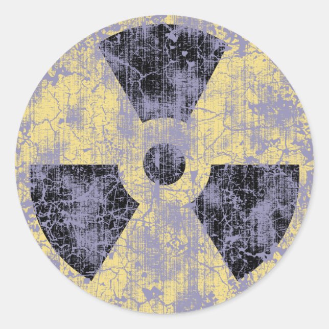 Sticker Rond Radiation -cl-dist (Devant)